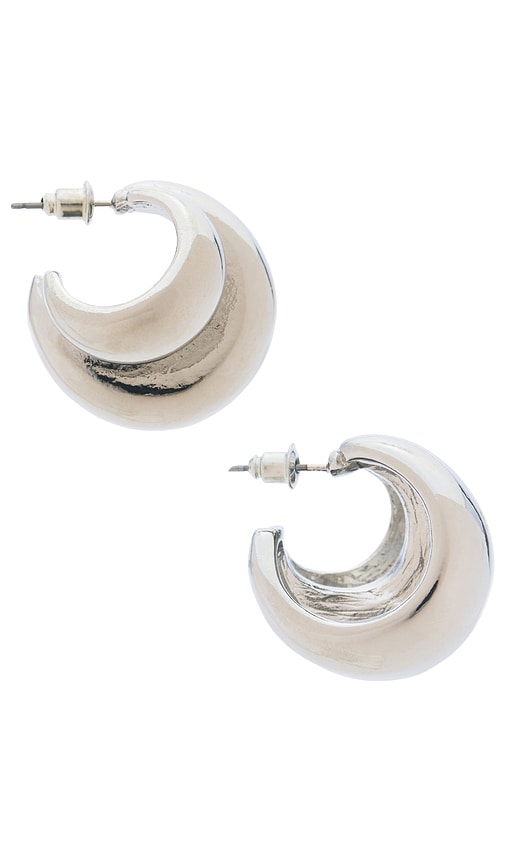 view 2 of 3 Sana Earrings in Silver