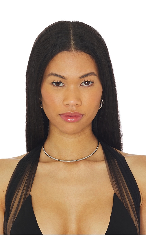 view 4 of 4 Lilian Necklace in Silver