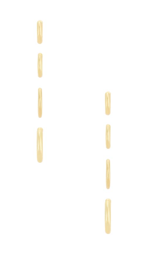 view 3 of 3 Kenny Earring Set in Gold