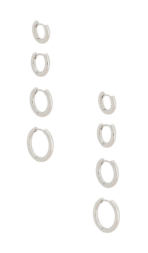 Lovers & Friends Kenny Earring Set In Silver