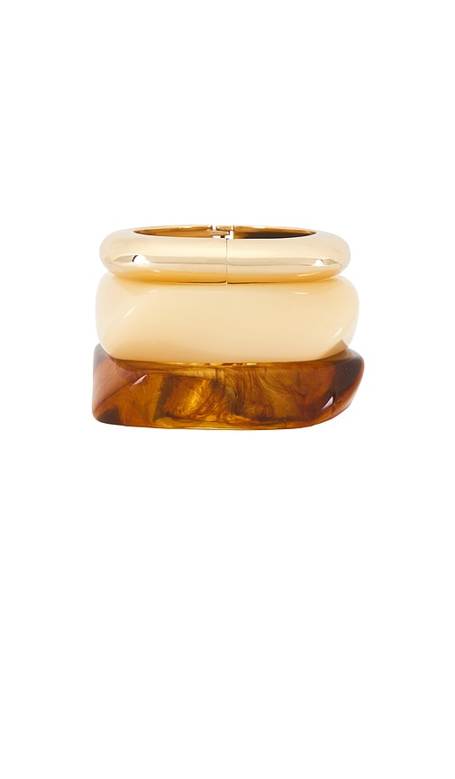 view 2 of 6 Veda Bracelet in Gold/brown