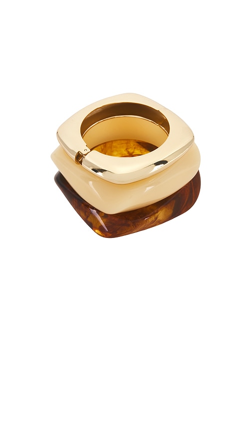 view 3 of 6 Veda Bracelet in Gold/brown