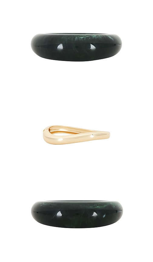 view 2 of 3 Amara Bracelet in Gold/emerald