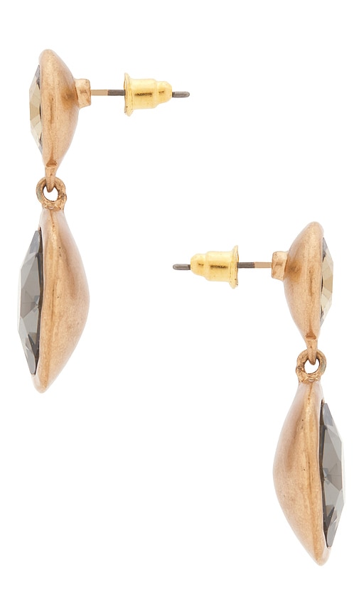 view 2 of 2 Delphine Earrings in Gold