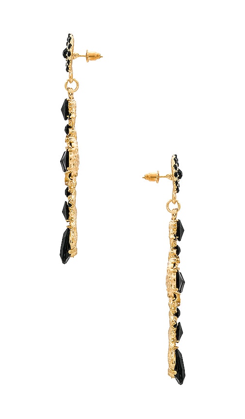view 2 of 2 Raquel Earring in Black