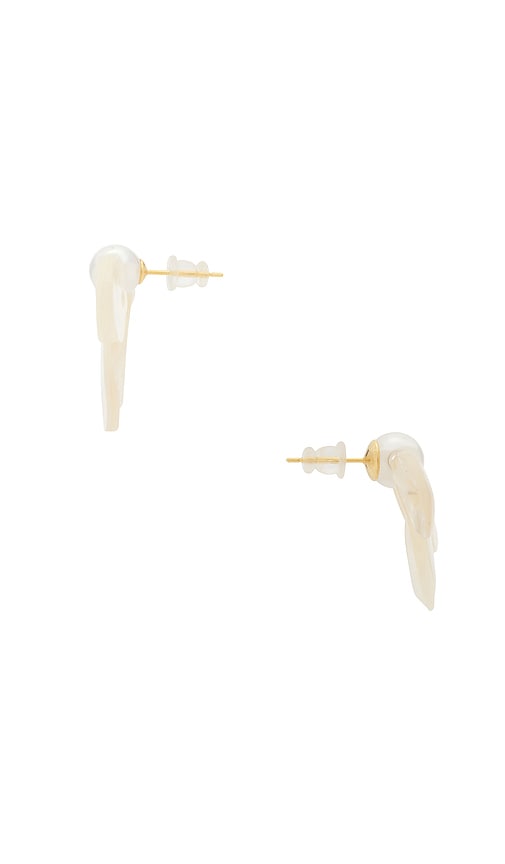 view 2 of 2 Corinne Earrings in Pearl