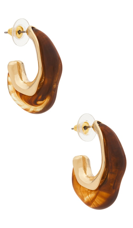 view 1 of 3 Seren Earrings in Gold