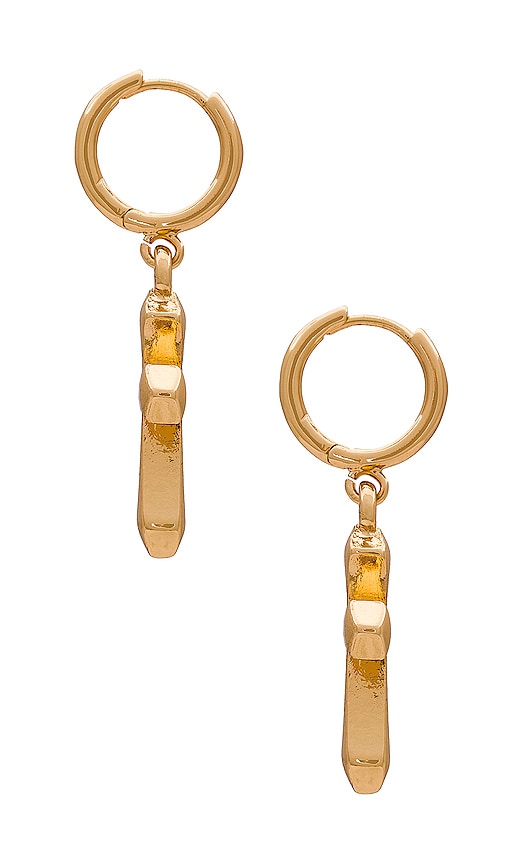 view 2 of 3 Cleo Earring in Gold