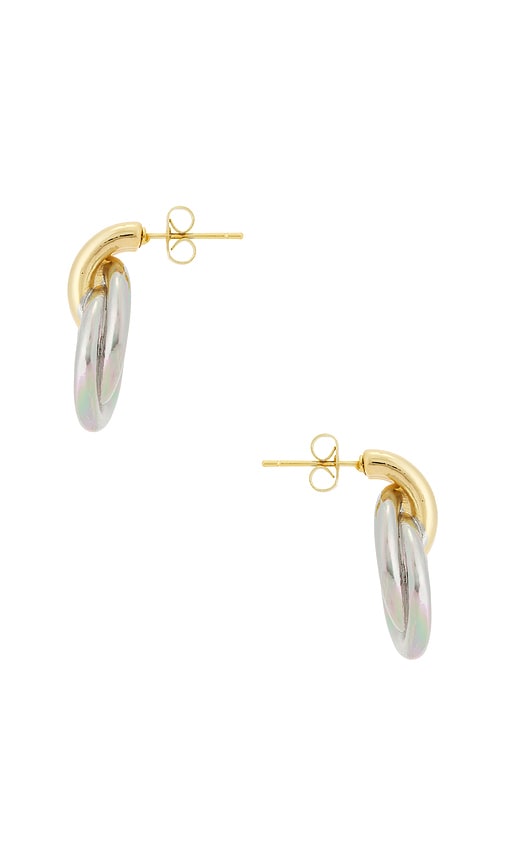 view 2 of 2 Talia Earrings in Gold/silver