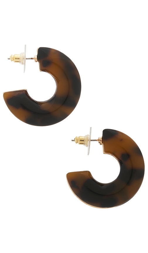 view 2 of 3 Serene Earrings in Tortoise