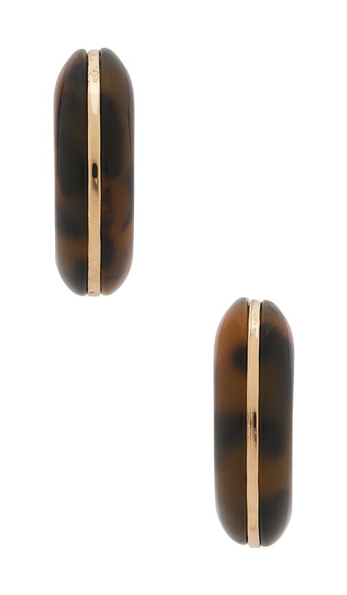 view 3 of 3 Serene Earrings in Tortoise