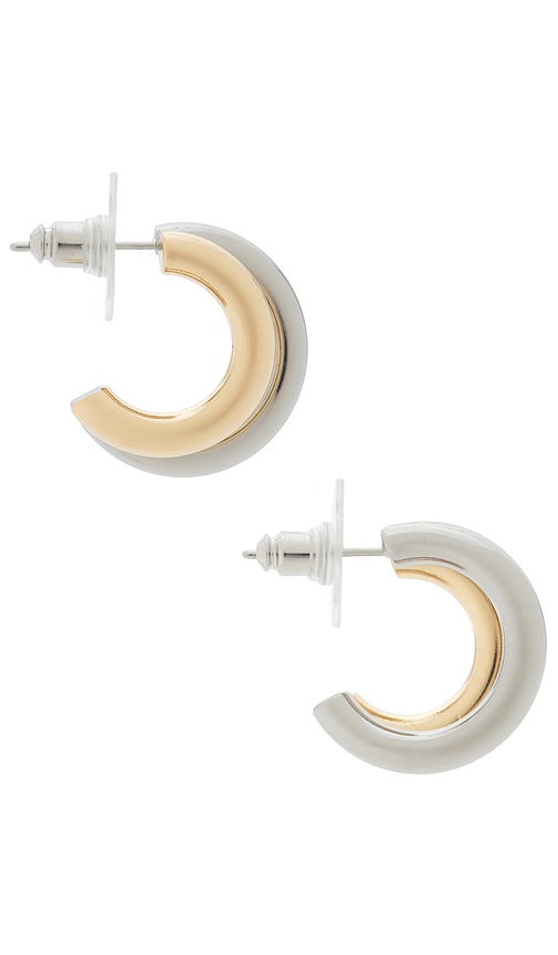 view 2 of 3 Mira Earrings in Gold/silver