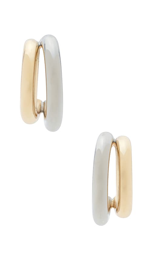 view 3 of 3 Mira Earrings in Gold/silver