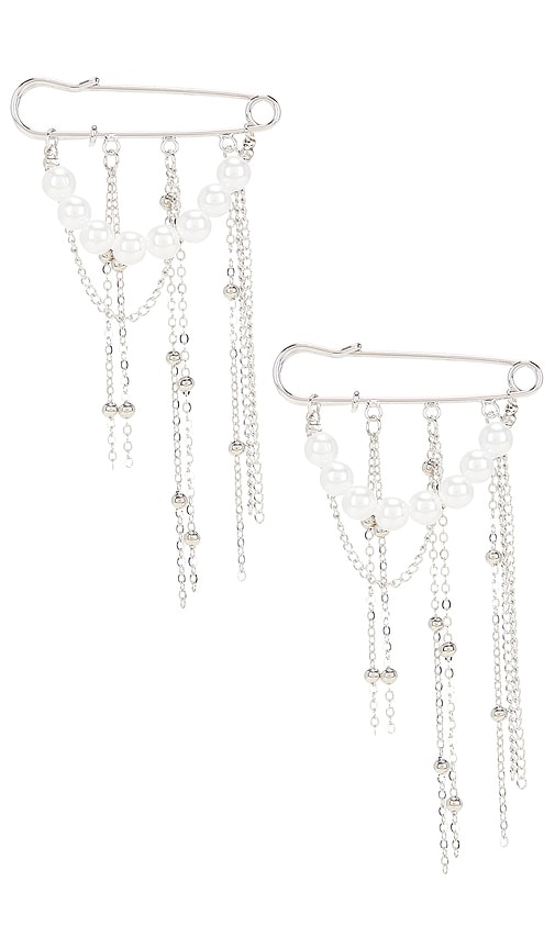 view 1 of 2 Perla Brooch in Silver