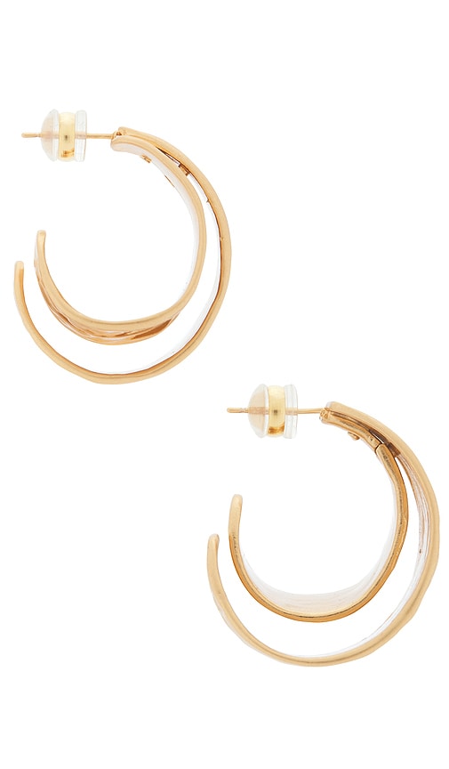 view 2 of 3 Cora Earrings in Gold