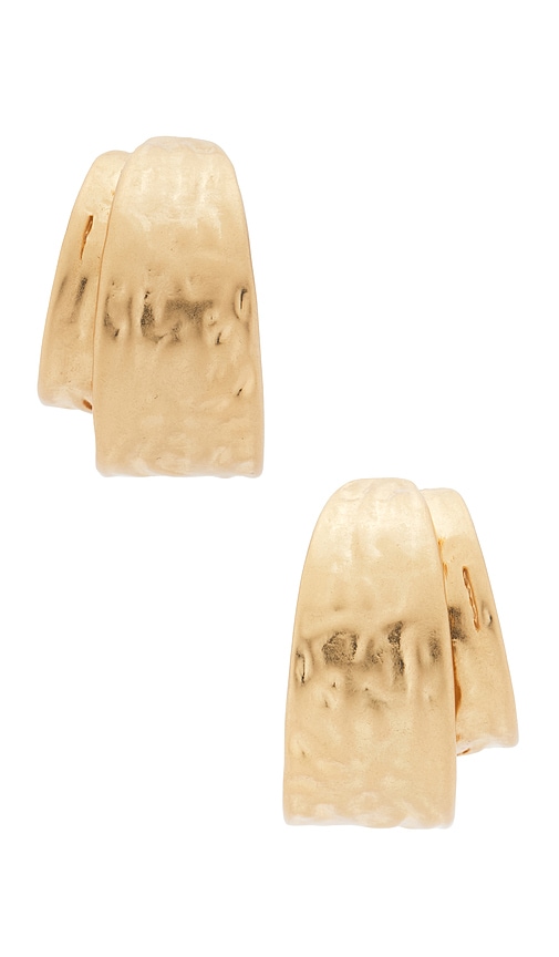 view 3 of 3 Cora Earrings in Gold