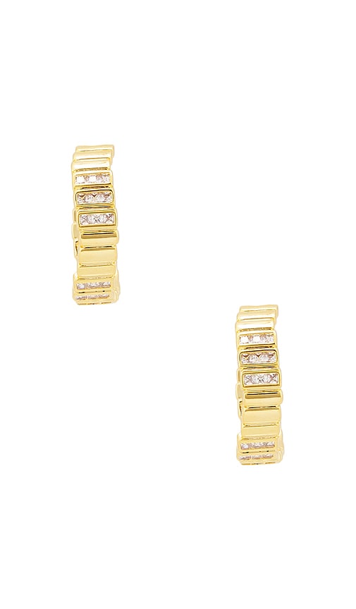 view 3 of 3 Calandra Earrings in Gold