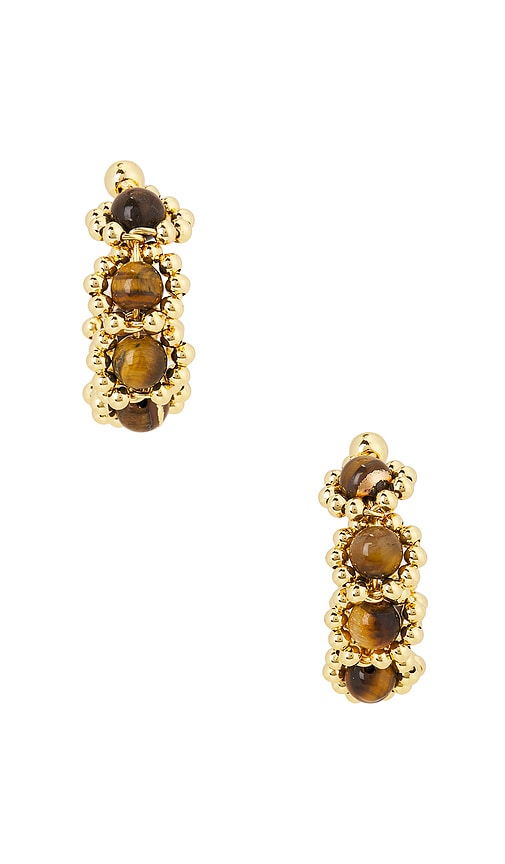 view 3 of 3 Sonnet Earrings in Gold