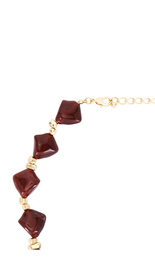 view 3 of 3 Jaden Necklace in Red