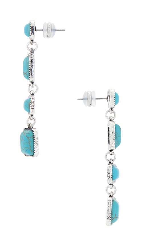 view 2 of 2 Rosalind Earrings in Turquoise