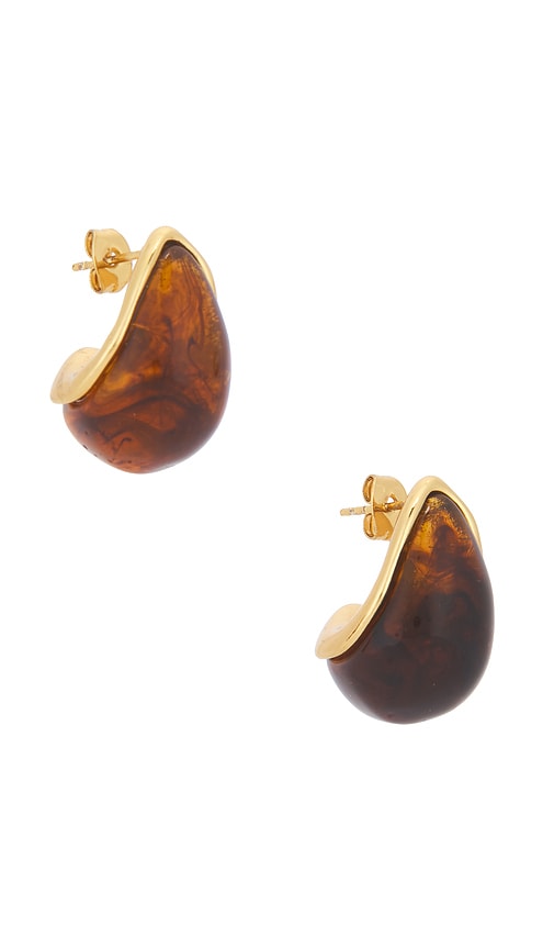 Lovers and Friends BOUCLES DOREILLES HALINA en Brown 45 €