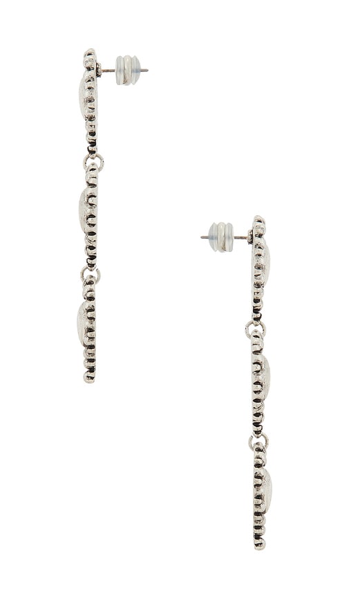 view 2 of 2 Daphne Earrings in Gunmetal