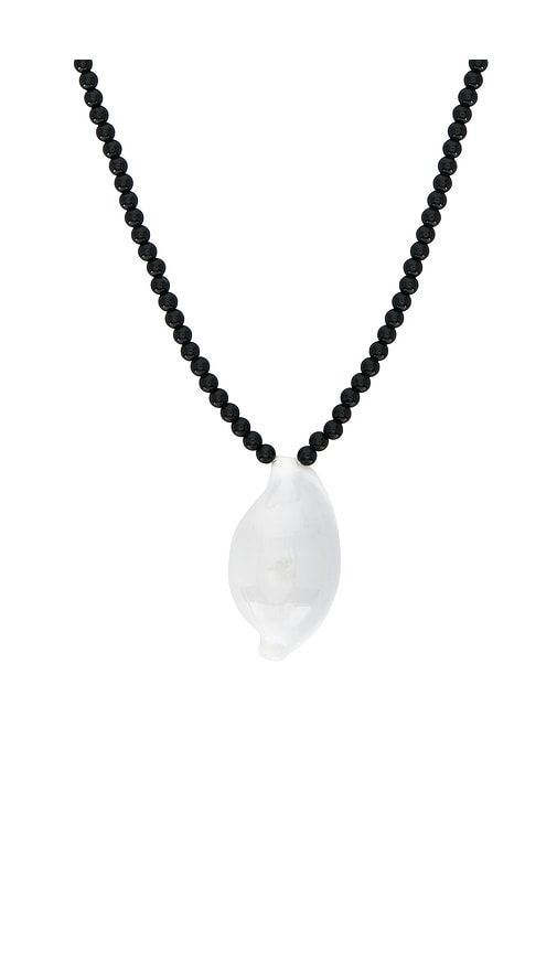 view 2 of 4 Hayden Shell Necklace in Black Multi
