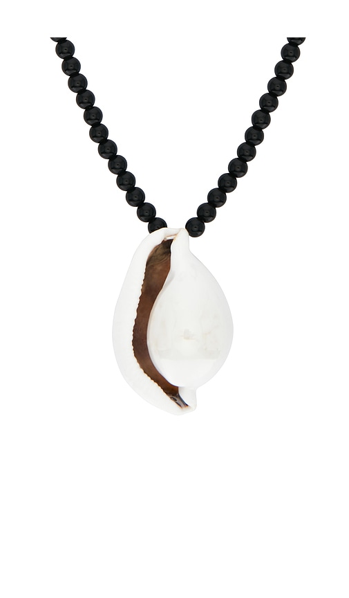 view 3 of 4 Hayden Shell Necklace in Black Multi