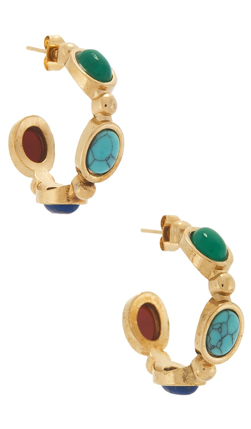 Lovers and Friends BOUCLES DOREILLES ISA en Metallic Gold 61$