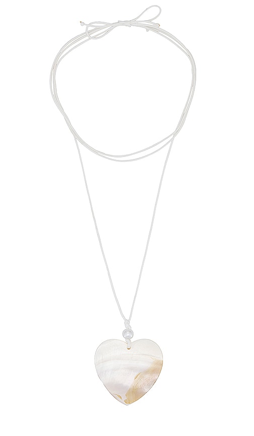 view 1 of 2 Cara Necklace in White