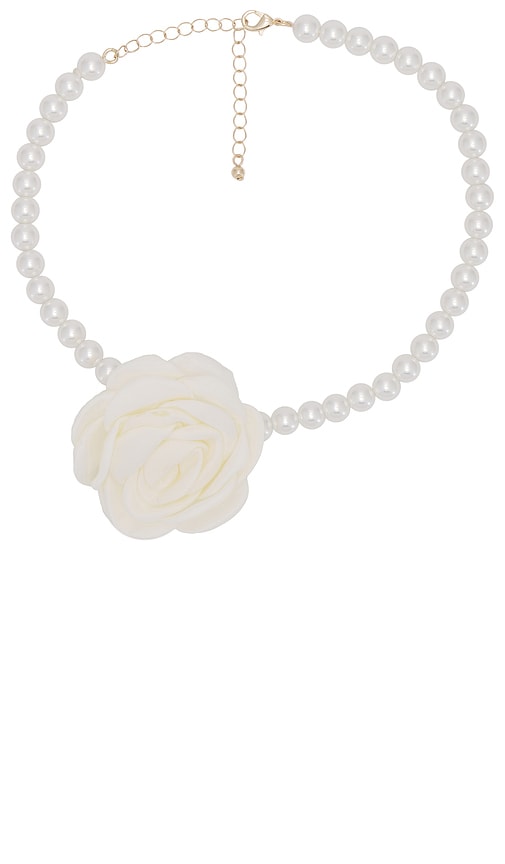 Lovers and Friends Zosia Necklace in White