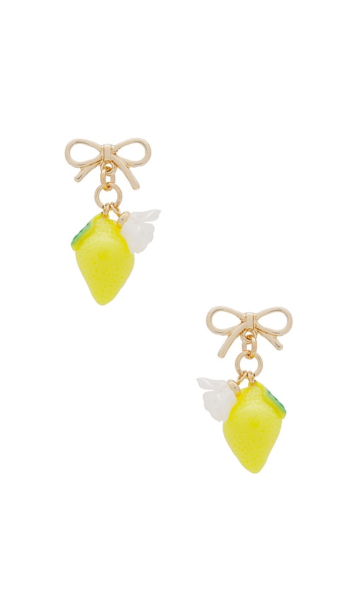 view 1 of 2 Carina Earrings in Yellow