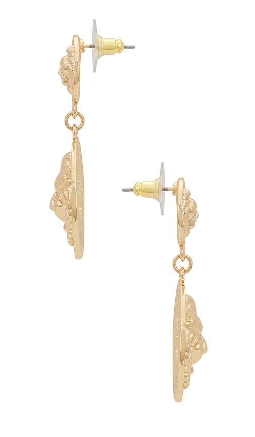 Shop Lovers & Friends Ada Earrings In Metallic Gold