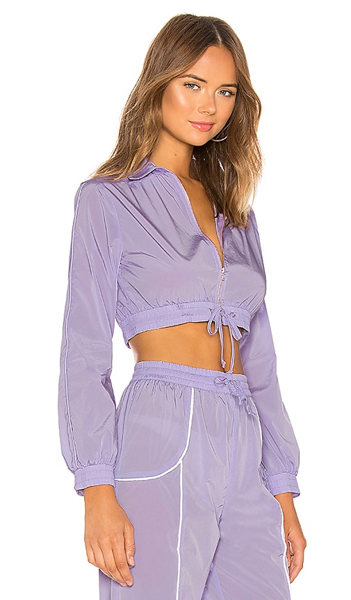view 2 of 4 Liz Track Jacket in Lilac