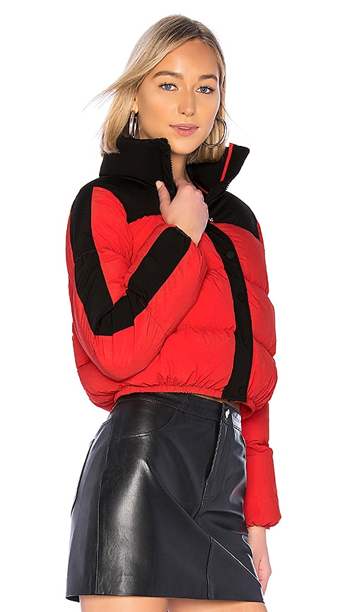 view 2 of 4 Drive Puffer Jacket in Red & Black