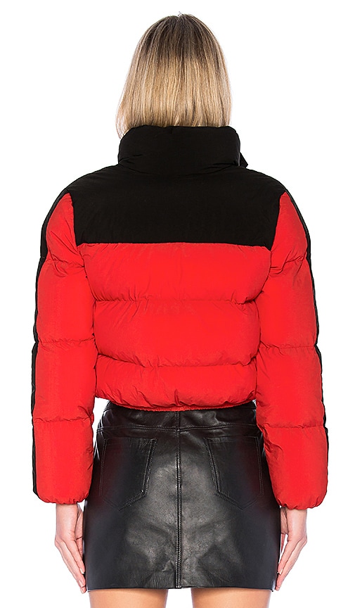 view 3 of 4 Drive Puffer Jacket in Red & Black