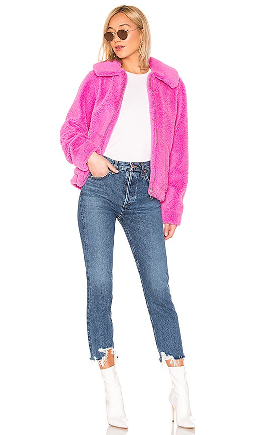 view 5 of 5 Nyla Jacket in Fuchsia Pink