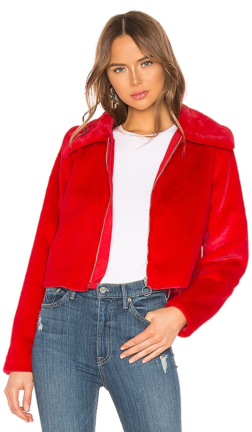 view 1 of 4 Afton Jacket in Red