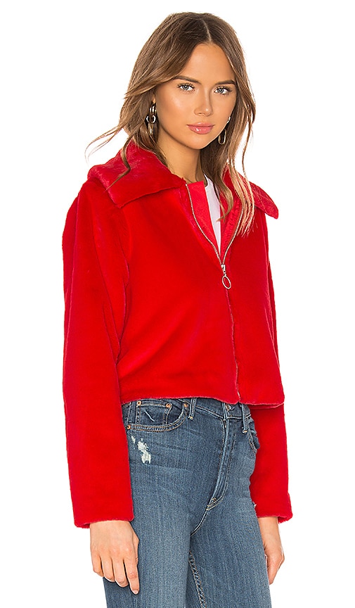 view 2 of 4 Afton Jacket in Red