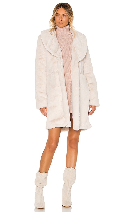 view 1 of 4 Donna Coat in Creamy White