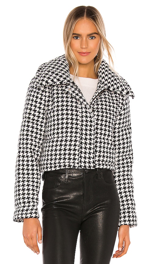 view 2 of 5 Brynlee Puffer Jacket in Black & White