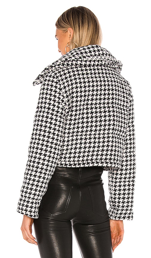 view 4 of 5 Brynlee Puffer Jacket in Black & White