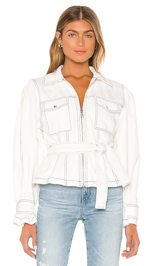 Lovers & Friends Dreamer Jacket. - In White