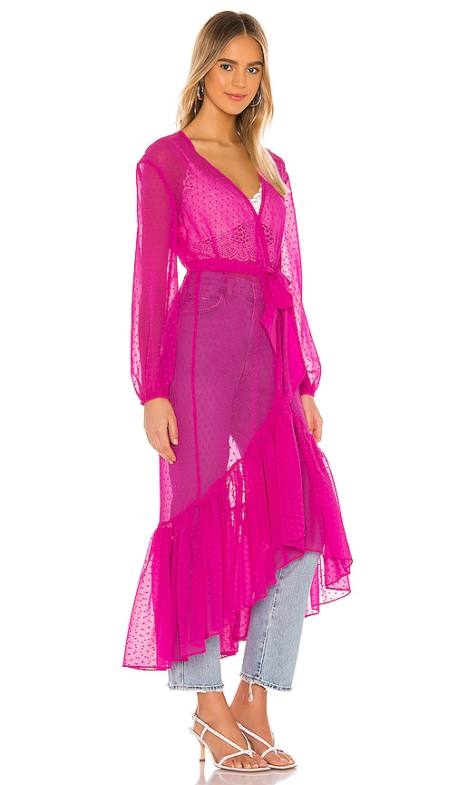 view 3 of 5 Kristy Duster in Bright Pink