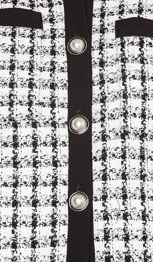 view 6 of 6 Lucca Jacket in Black & White