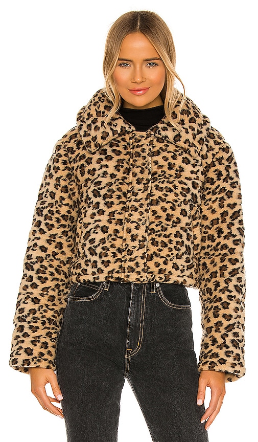 view 2 of 5 Brynlee Puffer Jacket in Cheetah