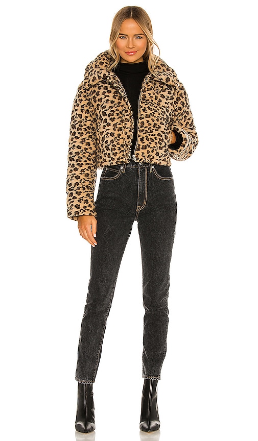 view 5 of 5 Brynlee Puffer Jacket in Cheetah