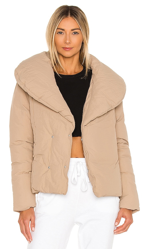 view 1 of 5 Ilana Puffer Jacket in Camel