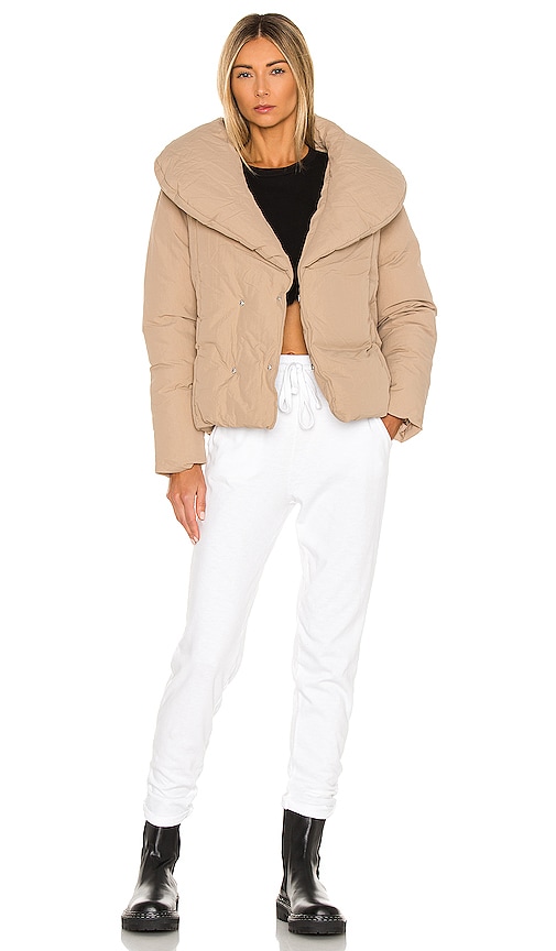 view 5 of 5 Ilana Puffer Jacket in Camel