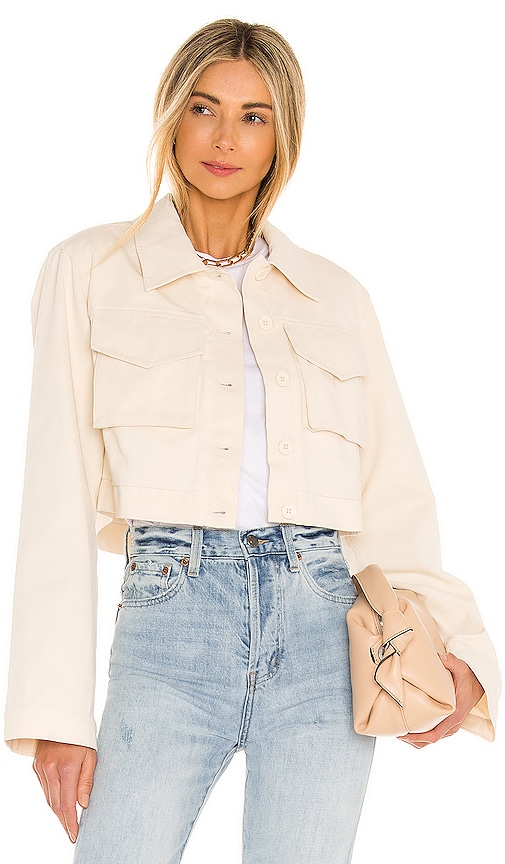 view 1 of 4 Angeles Cropped Jacket in Ivory